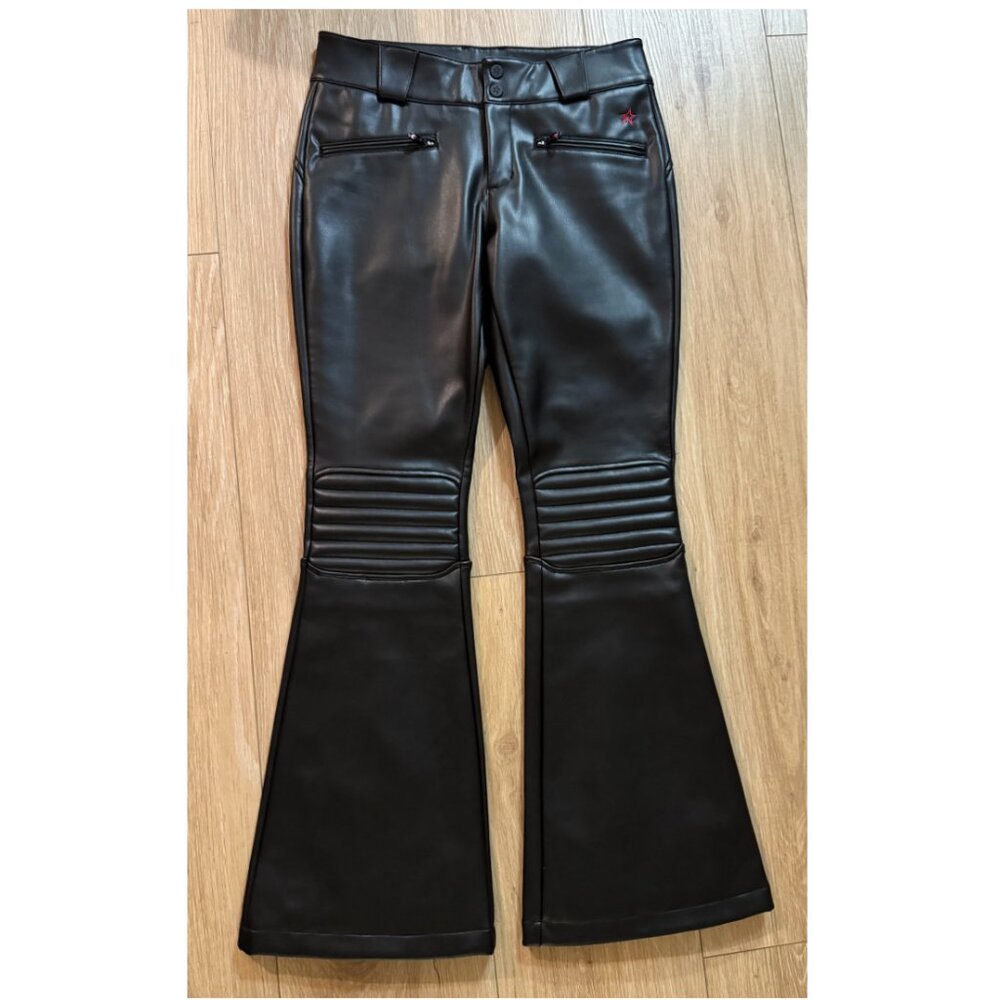 PERFECT MOMENT Aurora Faux Leather Ski Pant - Picture 2 of 8